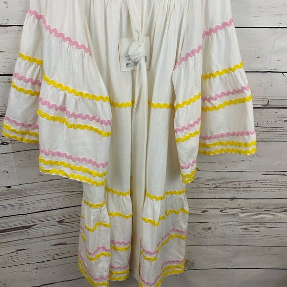 Lisa Marie Fernandez Ric Rac Linen Dress - Picture 8 of 11